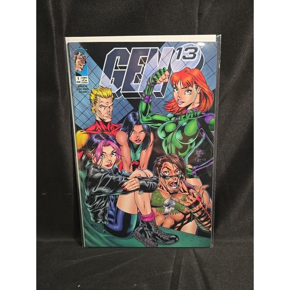 Gen 13 #1 Comic Book Image Comics J Scott Campbell 1994 First Issue